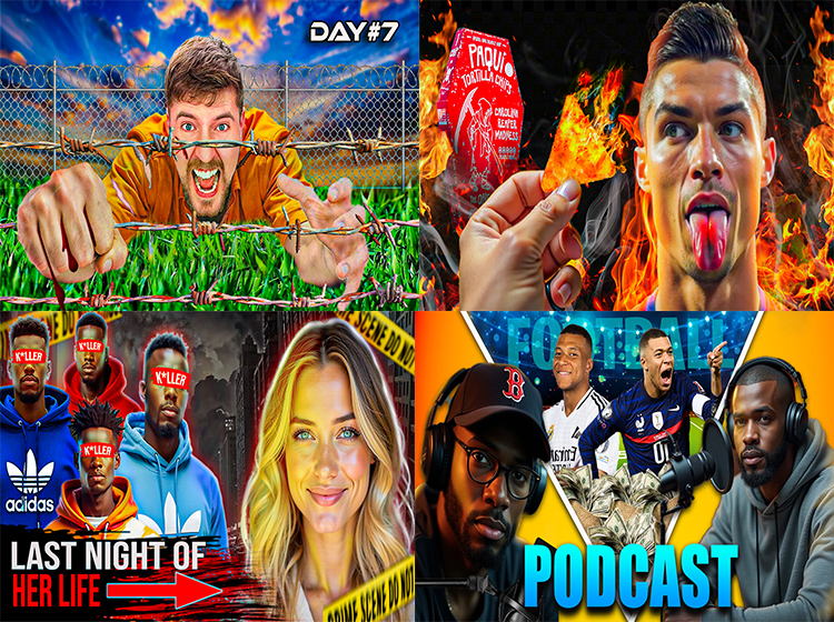 Professional video editing and custom YouTube thumbnail design by freelance graphic designer