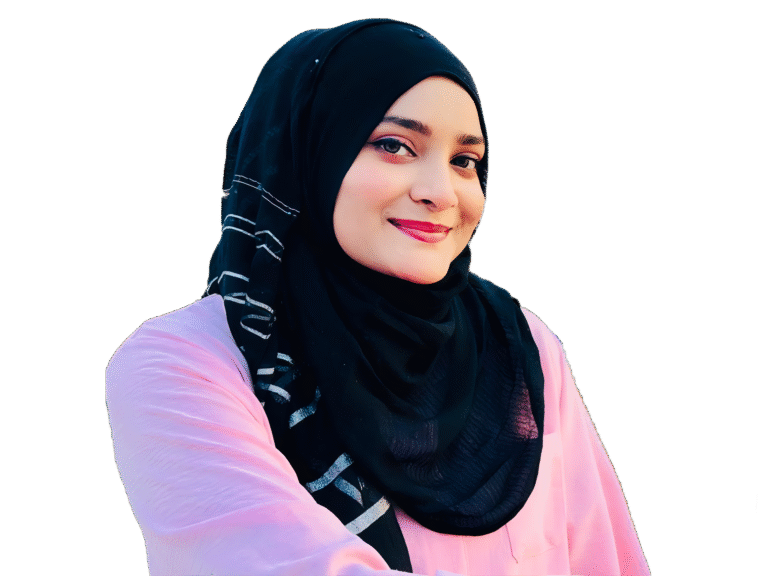 Freelance graphic designer Shanila Jhumur providing creative YouTube, branding, and print design services