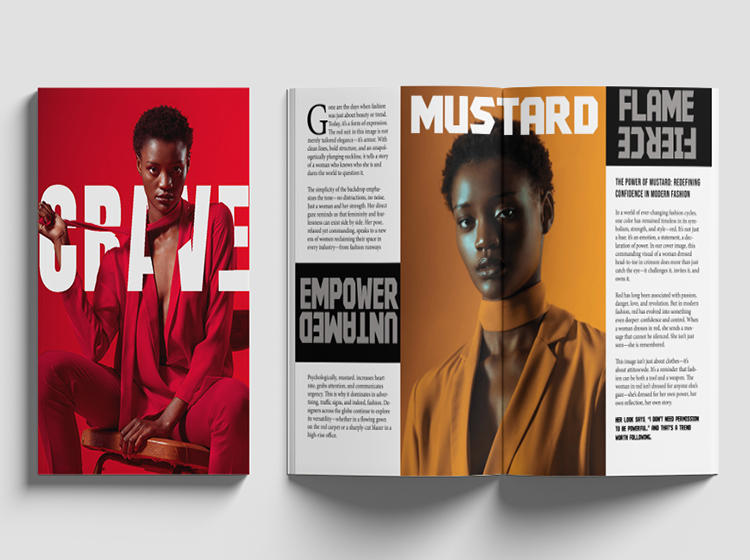 Shanila Jhumur Magazine Layout – Stylish and Professional Editorial Design